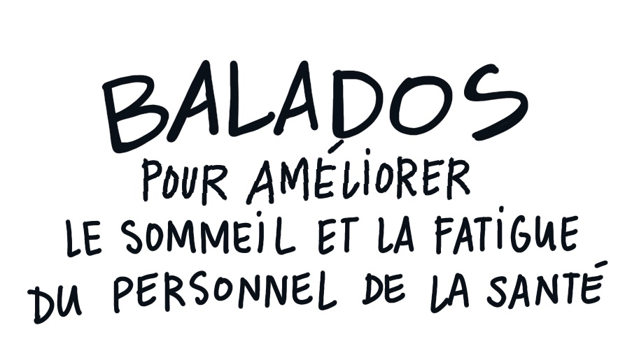 Balados pour améliorer le sommeil et la fatigue du personnel de la santé